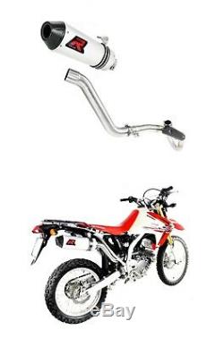 Exhaust Auspuff MX + HEAD PIPE KRÜMMER DOMINATOR CRF 250 L 12-18 + db killer