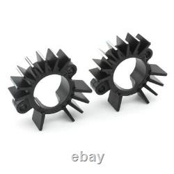 Exhaust Pipe Head Heat Sink Fixing Clips For BONNEVILLE BOBBER Black White 17-23