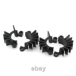 Exhaust Pipe Head Heat Sink Fixing Clips For BONNEVILLE BOBBER Black White 17-23