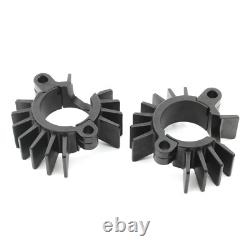Exhaust Pipe Head Heat Sink Fixing Clips For BONNEWILLE T120V 2016-2023 Black
