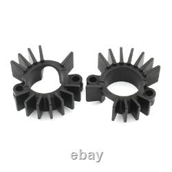 Exhaust Pipe Head Heat Sink Fixing Clips For BONNEWILLE T120V 2016-2023 Black