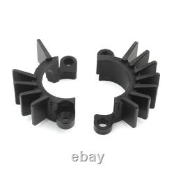 Exhaust Pipe Head Heat Sink Fixing Clips For BONNEWILLE T120V 2016-2023 Black