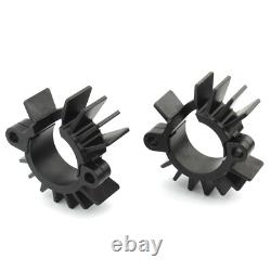 Exhaust Pipe Head Heat Sink Fixing Clips For BONNEWILLE T120V 2016-2023 Black