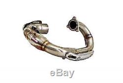 FMF Megabomb Head Pipe 2014-17 Yamaha YZ250F Stainless Steel Header Exhaust Pipe