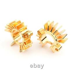 Finned Exhaust Pipe Head Heat Sink Fixing Clips For Street Twin Gold 2016-2023