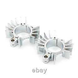 For BONNEVILLE BOBBER Silver 2017-2023 Exhaust Pipe Head Heat Sink Fixing Clips