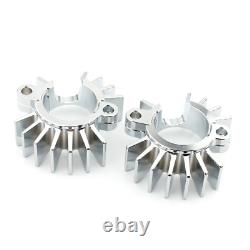 For BONNEVILLE BOBBER Silver 2017-2023 Exhaust Pipe Head Heat Sink Fixing Clips