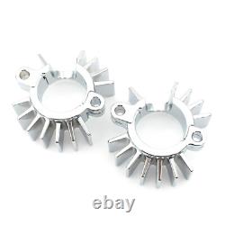 For BONNEVILLE BOBBER Silver 2017-2023 Exhaust Pipe Head Heat Sink Fixing Clips