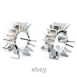 For BONNEVILLE BOBBER Silver 2017-2023 Exhaust Pipe Head Heat Sink Fixing Clips