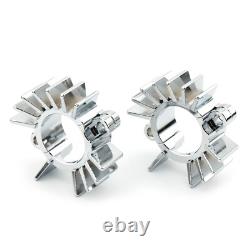 For BONNEVILLE BOBBER Silver 2017-2023 Exhaust Pipe Head Heat Sink Fixing Clips
