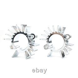 For BONNEVILLE BOBBER Silver 2017-2023 Exhaust Pipe Head Heat Sink Fixing Clips