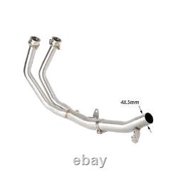 For Honda Transalp 750 XL750 23-24 Motorcycle Exhaust Head Mid Link Pipe Slip-on