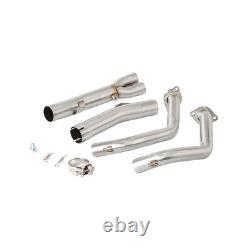 For Honda Transalp 750 XL750 23-24 Motorcycle Exhaust Head Mid Link Pipe Slip-on