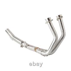 For Honda Transalp 750 XL750 23-24 Motorcycle Exhaust Head Mid Link Pipe Slip-on