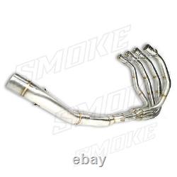 For Kawasaki 250 300 ZX25R Head Header Front Pipes Custom Exhaust