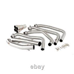 For Kawasaki ZX-7R 1996-2003 ZX7R Motorcycle Exhaust Head Mid Link Pipe Slip-on