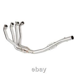 For Kawasaki ZX-7R 1996-2003 ZX7R Motorcycle Exhaust Head Mid Link Pipe Slip-on