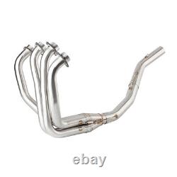 For Kawasaki ZX-7R 1996-2003 ZX7R Motorcycle Exhaust Head Mid Link Pipe Slip-on