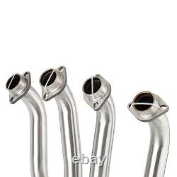 For Kawasaki ZX-7R 1996-2003 ZX7R Motorcycle Exhaust Head Mid Link Pipe Slip-on