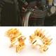 For Street Twin Gold 2016-2023 Finned Exhaust Pipe Head Heat Sink Fixing Clips