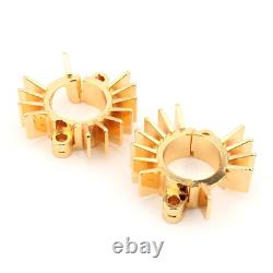 For Street Twin Gold 2016-2023 Finned Exhaust Pipe Head Heat Sink Fixing Clips