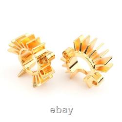 For Street Twin Gold 2016-2023 Finned Exhaust Pipe Head Heat Sink Fixing Clips