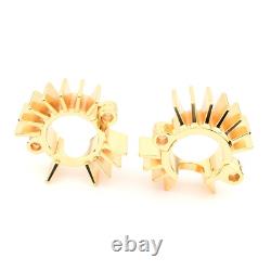 For Street Twin Gold 2016-2023 Finned Exhaust Pipe Head Heat Sink Fixing Clips
