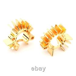 For Street Twin Gold 2016-2023 Finned Exhaust Pipe Head Heat Sink Fixing Clips