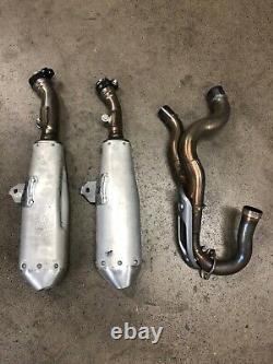 Full Exhaust Honda Crf450r Crf 450r 2019 2020 19 20 Head Header Pipe Mufflers