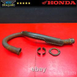 Genuien Oem 1976 Honda Xl350 Exhaust Header Head Pipe 18320-385-000