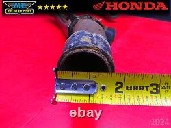 Genuien Oem 1976 Honda Xl350 Exhaust Header Head Pipe 18320-385-000