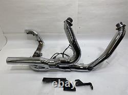 Harley-Davidson 2013 Electra Glide Exhaust Head Pipes Vance & Hines Power Duals