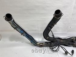 Harley-Davidson 2013 Electra Glide Exhaust Head Pipes Vance & Hines Power Duals