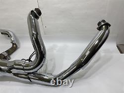 Harley-Davidson 2013 Electra Glide Exhaust Head Pipes Vance & Hines Power Duals