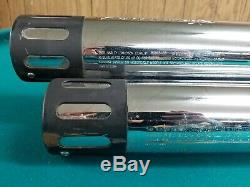 Harley Davidson Dyna Exhaust Screamin Eagle Mufflers + Head Pipe & Heat Shield