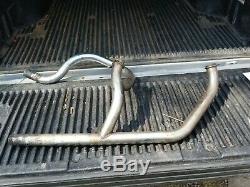 Harley Davidson Shovelhead Front Exhaust Head Pipe Duals