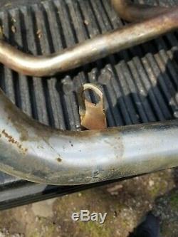 Harley Davidson Shovelhead Front Exhaust Head Pipe Duals