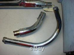 Harley Sportster Iron Head 1970-1976 Oem Exhaust Head Er Pipe Muffler # 65431-70