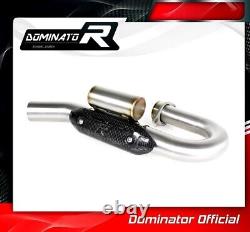 Header Head pipe Manifold Collector with Powerbomb DOMINATOR RMZ RM-Z 450 13-18