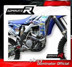 Header Head pipe Manifold Collector with Powerbomb DOMINATOR YZF YZ 250 F 10-13