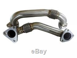 High Flow Exhaust Manifolds & Up Pipes 6.6l Duramax 01-16 LB7 LLY LBZ LMM LML