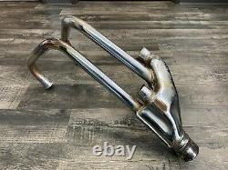 Honda 1976 CB750F Super Sport OEM Muffler Exhaust Head Pipe Manifold #18