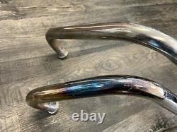 Honda 1976 CB750F Super Sport OEM Muffler Exhaust Head Pipe Manifold #18