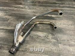 Honda 1976 CB750F Super Sport OEM Muffler Exhaust Head Pipe Manifold #18