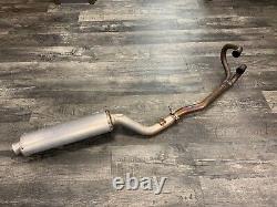 Honda 1993-2022 XR650L Aftermarket Muffler Exhaust Head Pipe (#48)