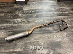 Honda 1993-2022 XR650L Aftermarket Muffler Exhaust Head Pipe (#48)