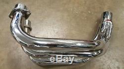 Honda CB750K Chrome 4-Into-1 Exhaust Header Head Pipes NOS