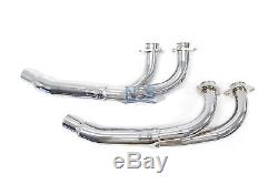 Honda GL1200 Gold Wing 84-87 Chrome Exhaust Header Head Pipes