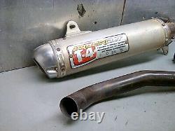 Honda trx450r pro circuit full exhaust muffler header head pipe 04/05 trx 450r