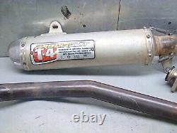 Honda trx450r pro circuit full exhaust muffler header head pipe 04/05 trx 450r